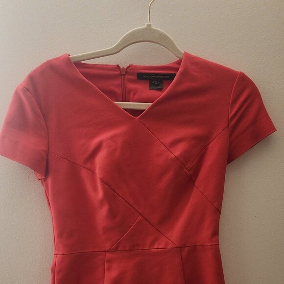 French Connection Dresses & Skirts - French Connection - Glass Stretch Sheath Dress